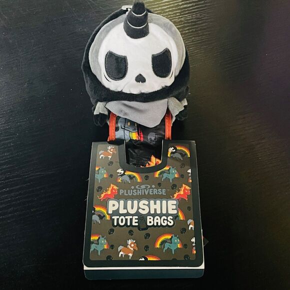 Plushiverse Unicorn of Death Plushie Tote Bag - Picture 1 of 4